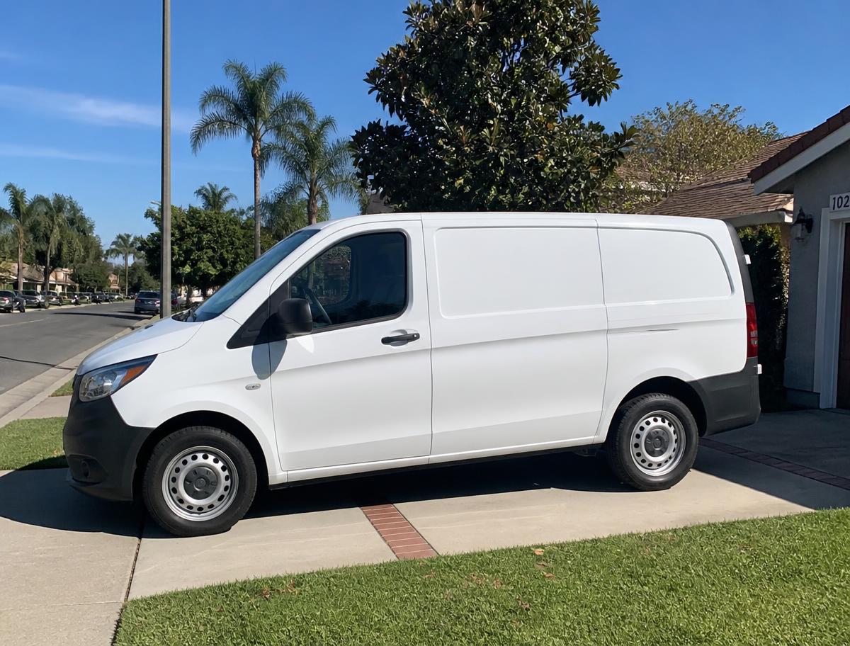 Prime Plumbers service van at a Santa Ana home